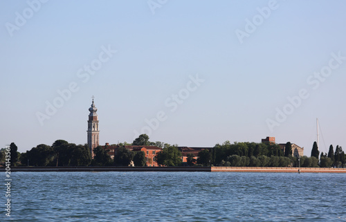 Ancient Bell Tower in the San Lazzaro degli Armeni Island near V