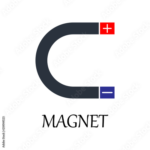 colored magnet icon. Element of web icon for mobile concept and web apps. Detailed colored magnet icon can be used for web and mobile. Premium icon