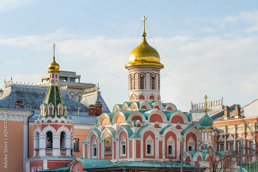 Fototapeta premium Kazan Cathedral, Moscow, Russia