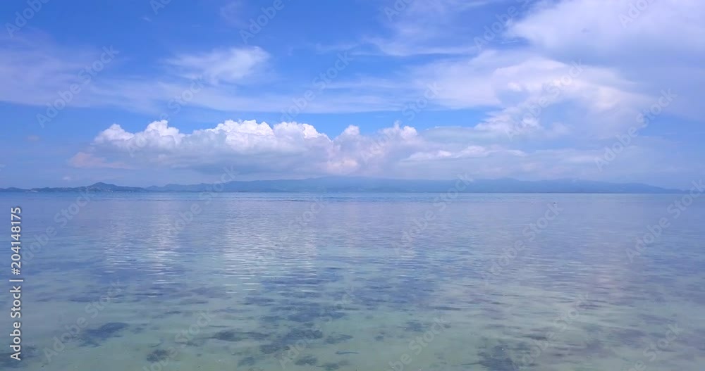 custom made wallpaper toronto digitalFly cam move over the calm sea .Start flying from surface at very low altitude and slowly go up to aerial view