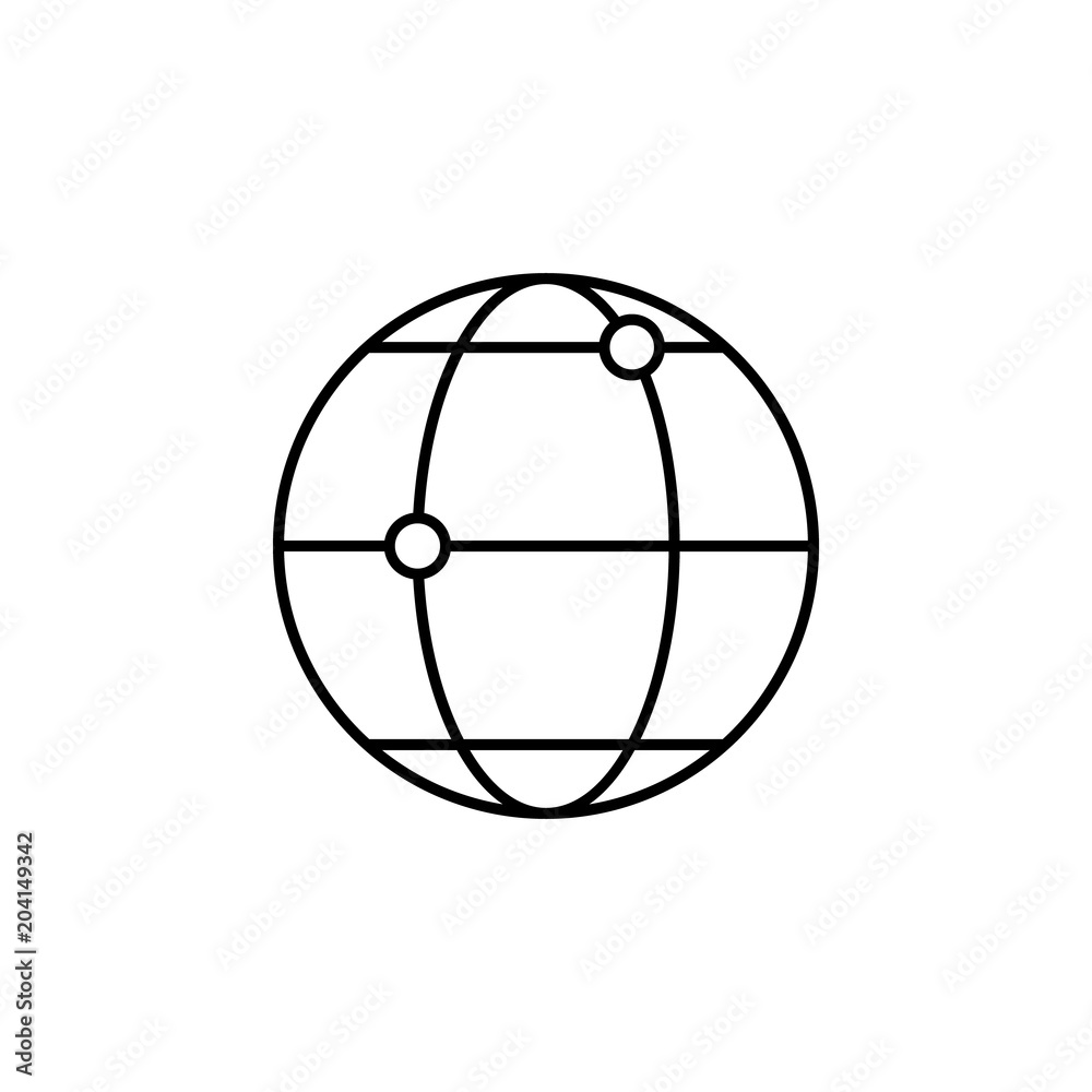globe and points icon. Element of media and news for mobile concept and web apps. Detailed globe and points icon can be used for web and mobile. Premium icon globe and points icon. Element of media and news for mobile concept and web apps. Detailed globe and points icon can be used for web and mobile. Premium icon