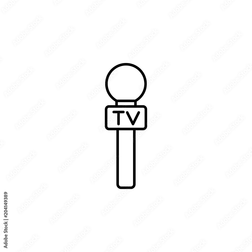 television microphone icon. Element of media and news for mobile concept and web apps. Detailed television microphone icon can be used for web and mobile. Premium icon television microphone icon. Element of media and news for mobile concept and web apps. Detailed television microphone icon can be used for web and mobile. Premium icon