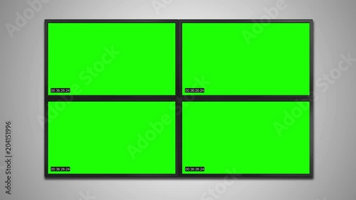 cctv monitor display for video recording