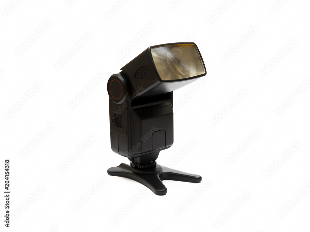 Camera Flash Isolated On White Background Camera Flash Isolated On White Background