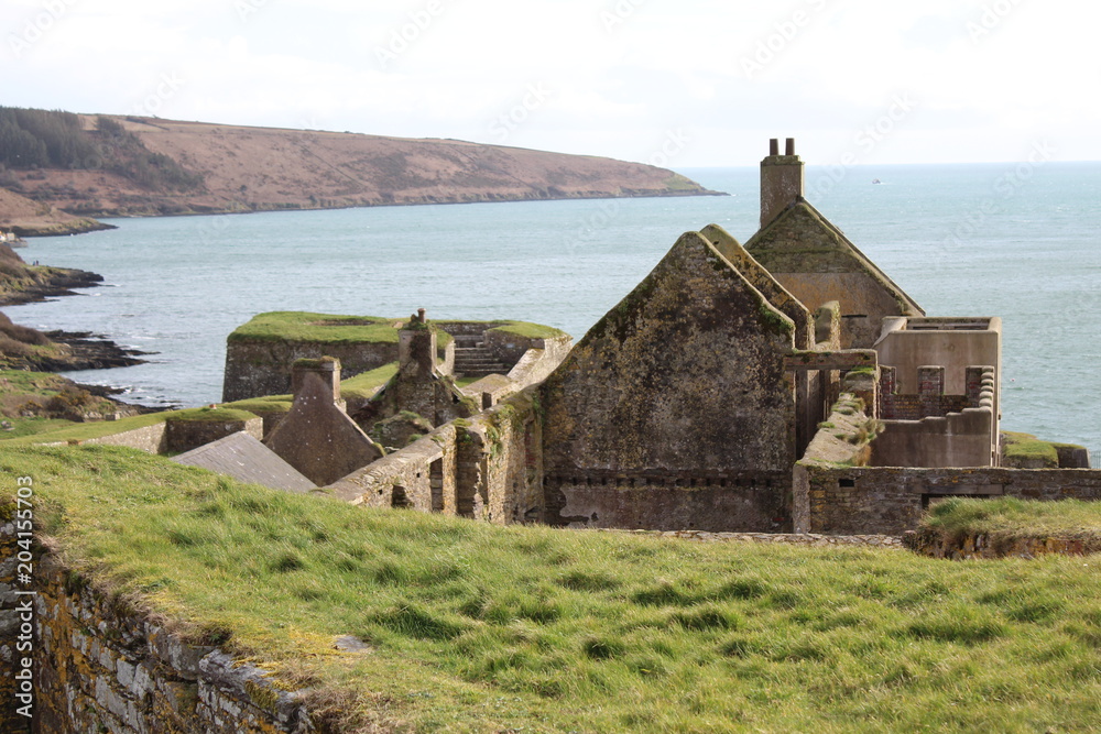 Charles Fort Ireland Ruined Buildings Charles Fort Ireland Ruined Buildings