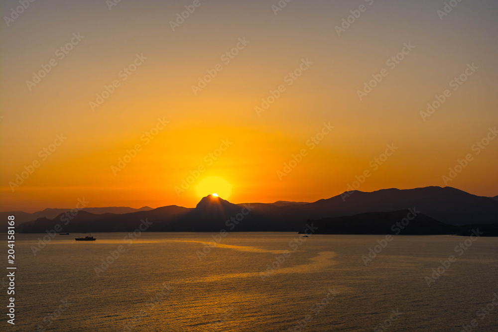 Fototapeta premium Sea Sunset