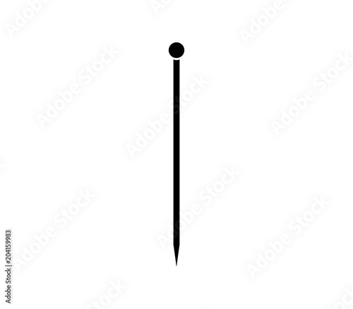 pin sewing icon