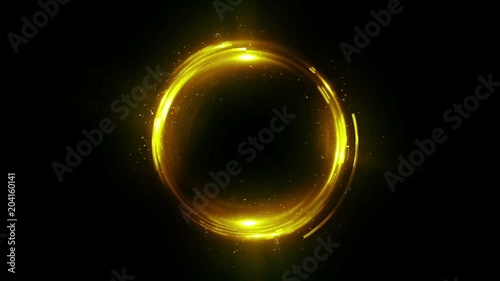 Abstract neon background. luminous swirling. Glowing spiral cover. 
Black elegant. Halo around. Power isolated. Sparks particle.
Space tunnel. LED color ellipse. Glint glitter. Shimmer loop motion