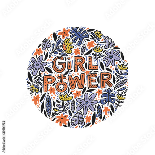 Girl Power Illustration