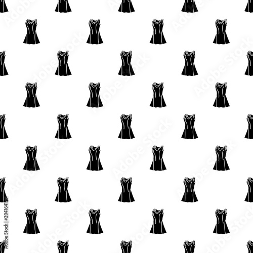 Tennis female form pattern vector seamless
