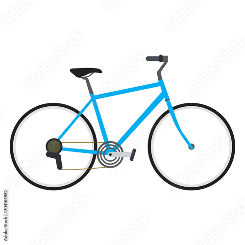 Isolated bicycle icon