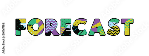 Forecast Concept Word Art Illustration