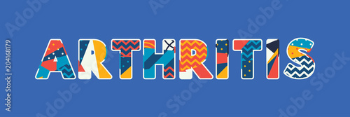 Arthritis Concept Word Art Illustration