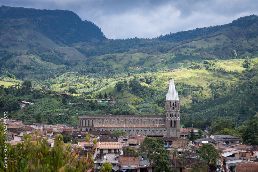Village de Jardín, Antioquia, Colombie