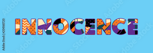 Innocence Concept Word Art Illustration