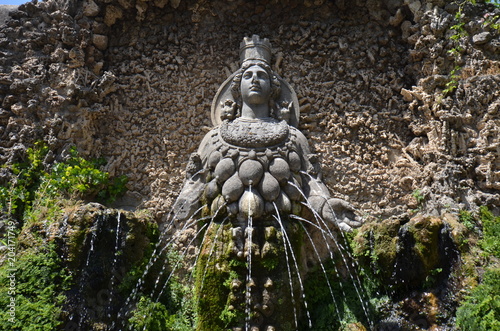 Tivoli Gardens, Villa d`Este statue and sculpture photo