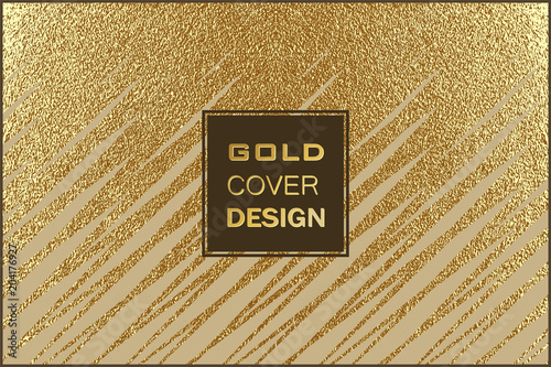 Gold pattern. Abstract gold...