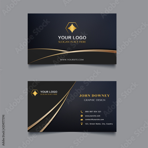 Modern Creative Business Card Template Double sided