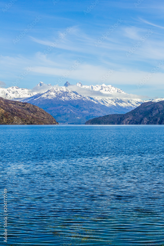 A lake in park in Lago Puelo near Bariloche - Argentina