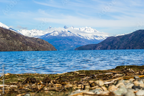 A lake in park in Lago Puelo near Bariloche - Argentina
