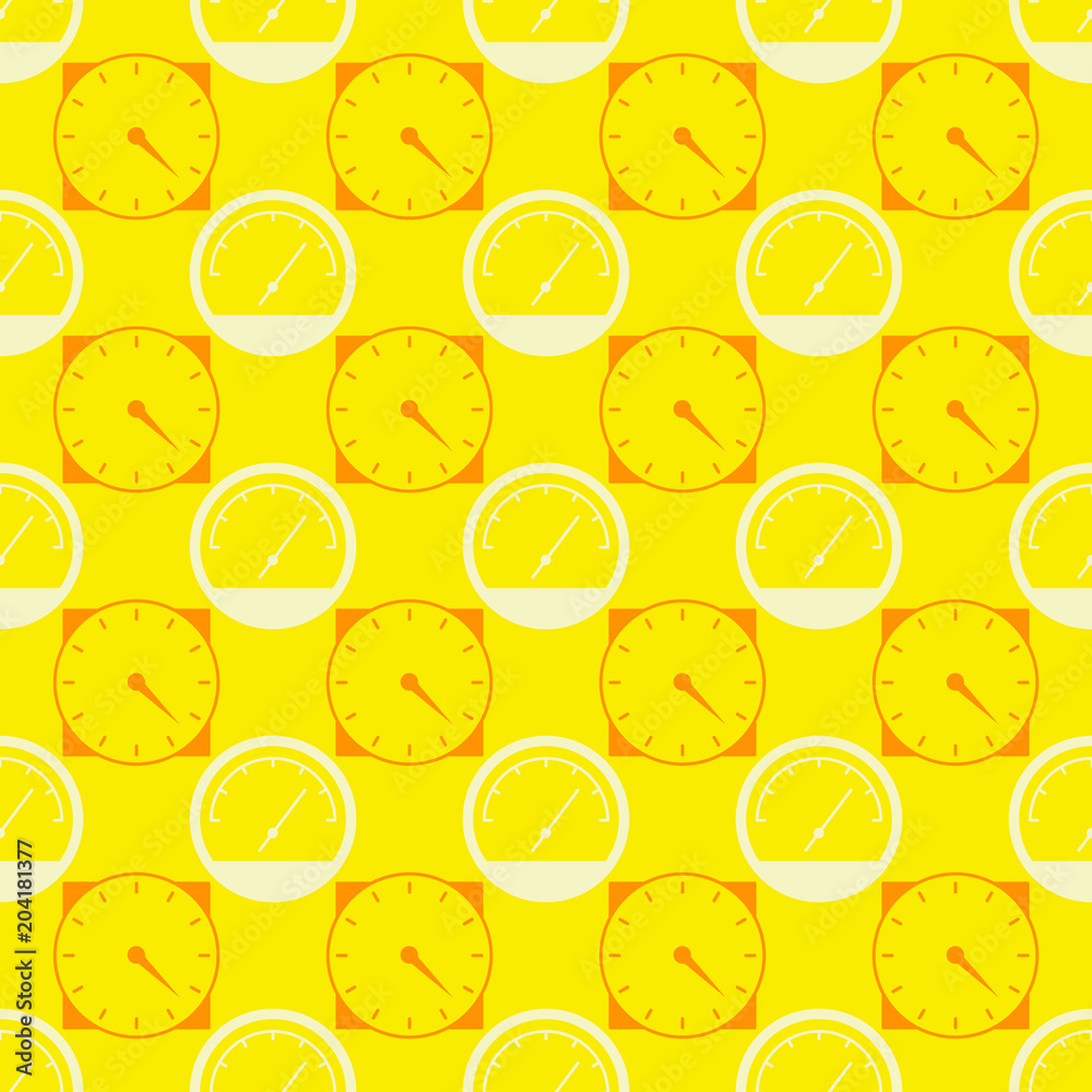 Seamless pattern with speedometers for your design Seamless pattern with speedometers for your design