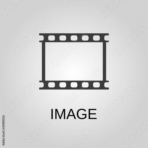Image icon. Image symbol. Flat design. Stock - Vector illustration