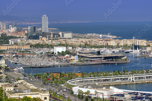 Barcelona cityscape view in Spain © Ioan Panaite