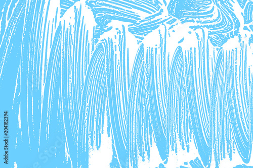 Natural soap texture. Admirable light blue foam trace background. Artistic classy soap suds. Cleanliness, cleanness, purity concept. Vector illustration.