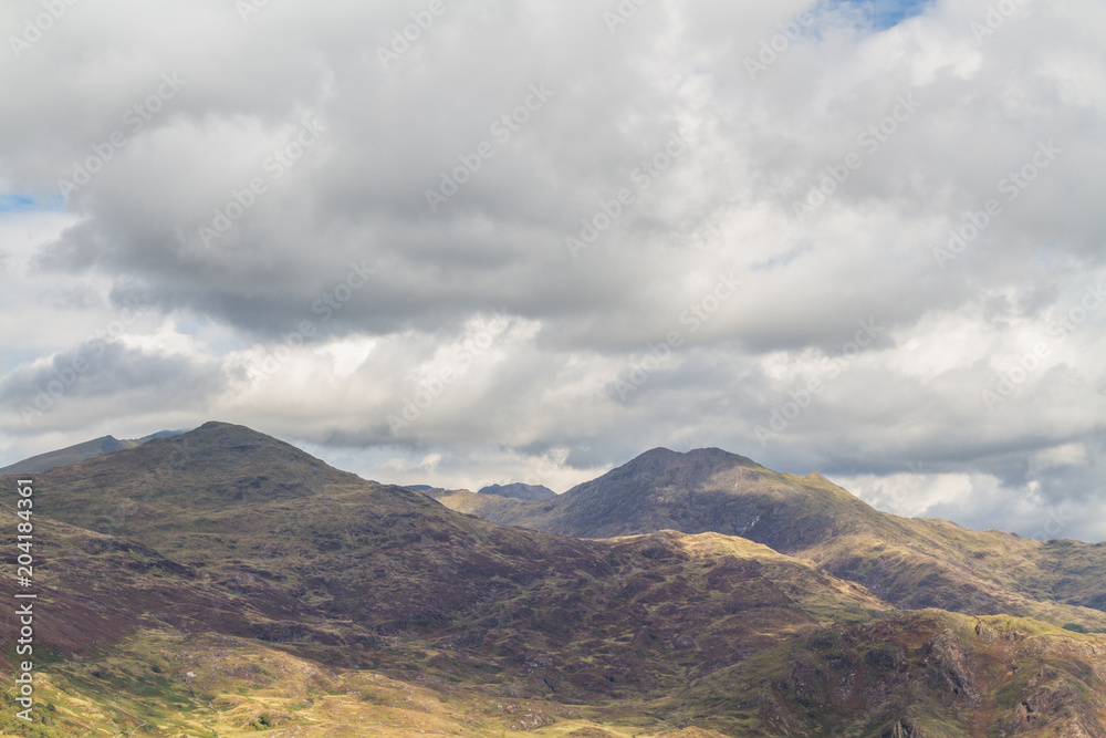 Snowdonia View from top of mountain.