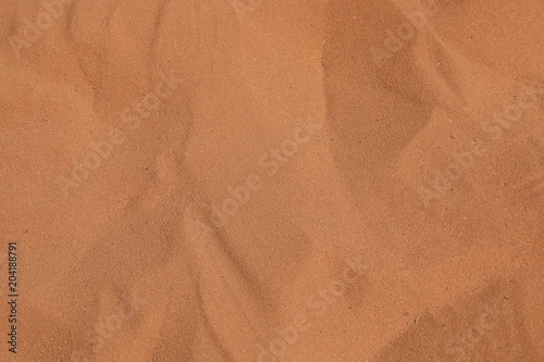 Red Sands of the canyon of Wadi Rum desert in Jordan. Wadi Rum also known as The Valley of the Moon in southern Jordan
