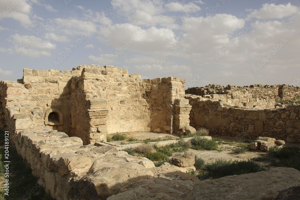 Ruins of the Roman Church in Umm ar-Rasas,an archeological site in Jordan.