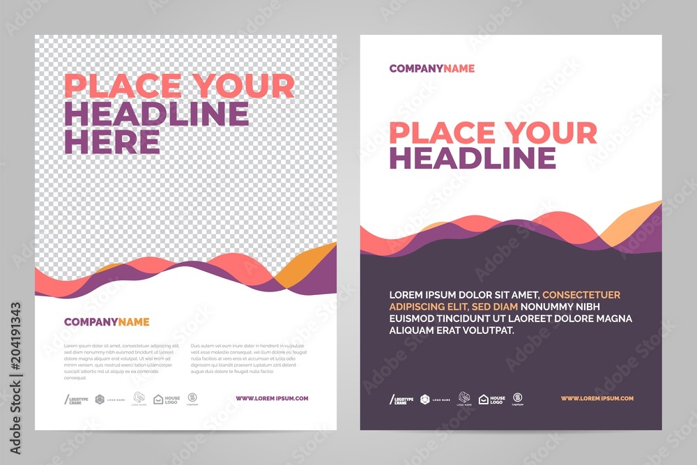 Brochure Layout template, cover design background and annual reports. Brochure Layout template, cover design background and annual reports.