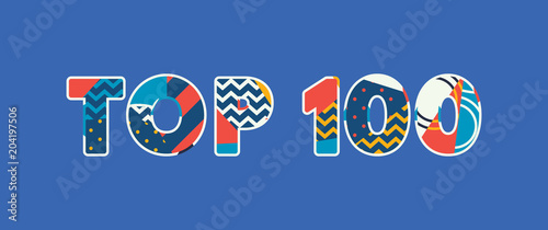Top 100 Concept Word Art Illustration