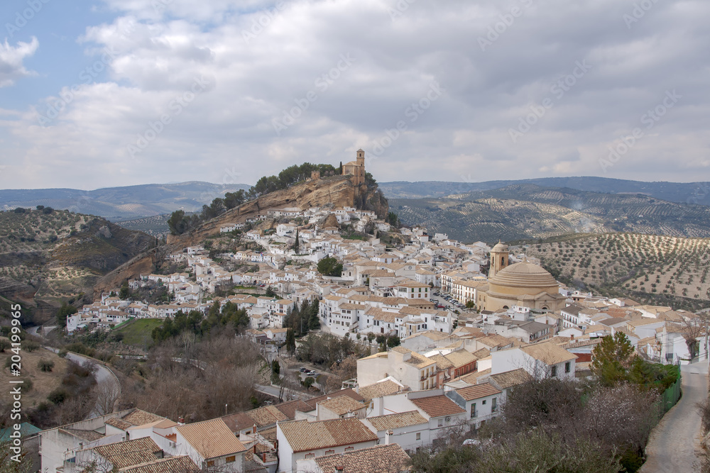 Pueblos de Andalucía, Montefrío en la provincia de Granada, España