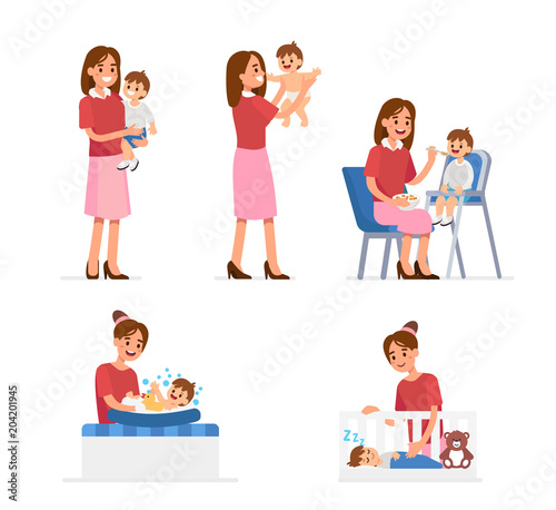 mother and baby