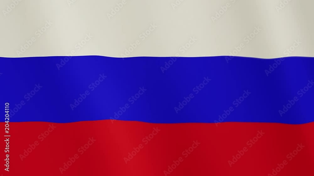 russia flag waving animation. Full Screen. Symbol of the country. russia flag waving animation. Full Screen. Symbol of the country.