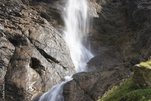 Waterfall Weisstannental Switzerland