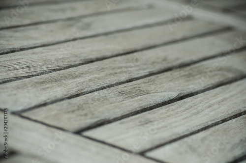 closeup of teak wooden texture