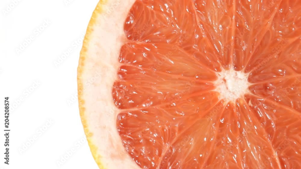 Close up of rotating Grapefruit. No sound. Close up of rotating Grapefruit. No sound.