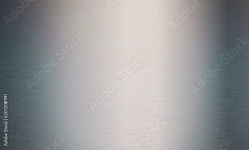 Metal abstract technology background. Aluminum with polished, brushed texture, chrome, silver, steel, for design concepts, web, prints posters wallpapers interfaces Vector illustration