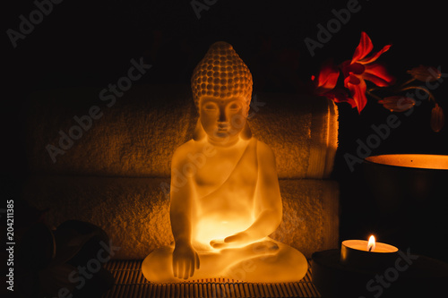 Luminous buddha