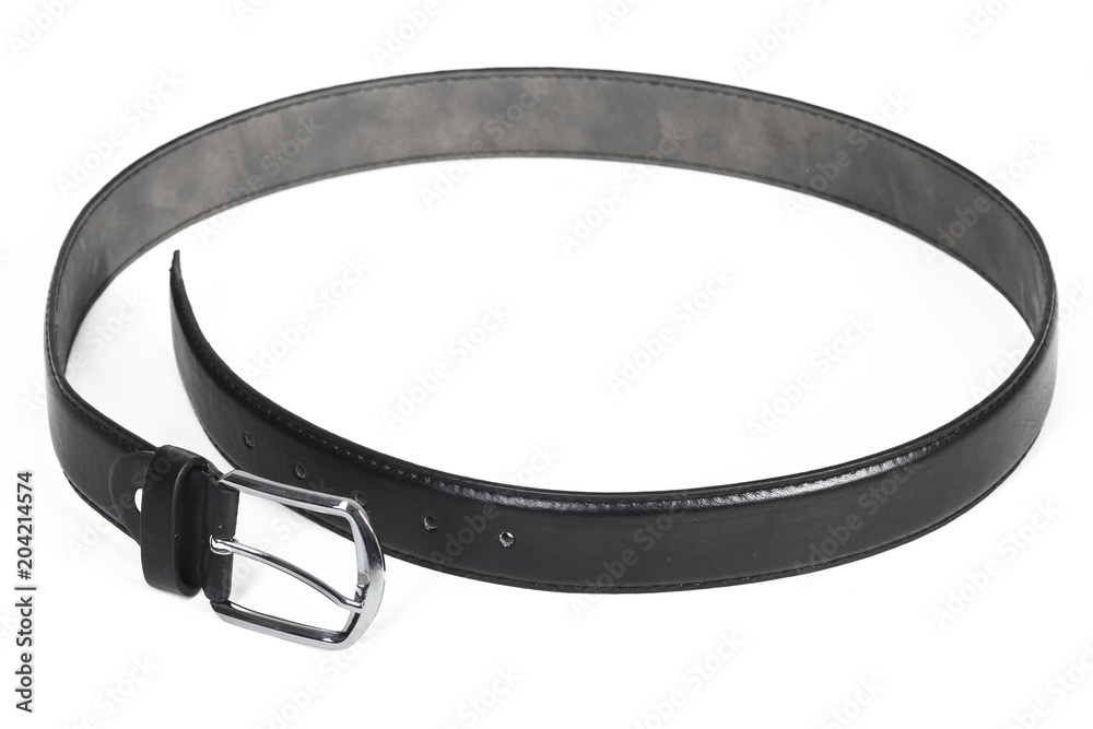 belt for trousers isolated on a white background