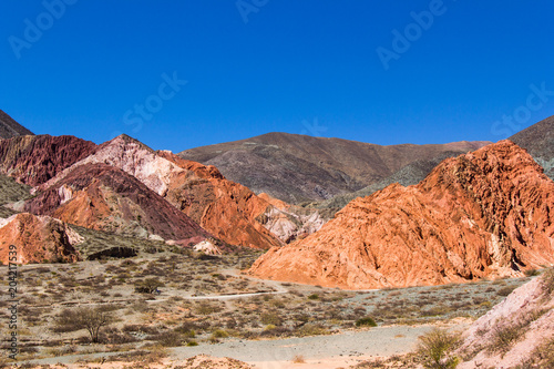 Cerro de los siete colores - Purmamarca in Jujuy Province - Argentina