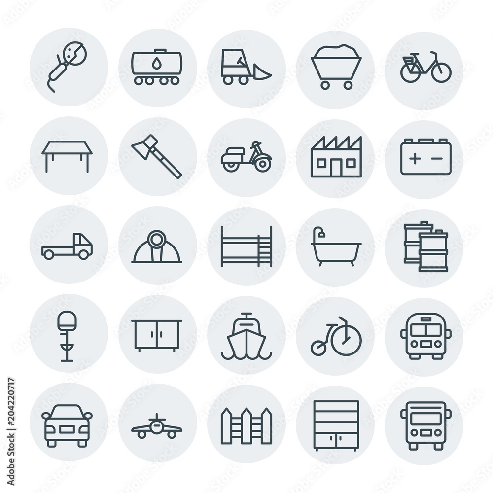 Modern Simple Set of transports, industry, furniture Vector outline Icons. Contains such Icons as bus, transportation, vehicle, travel and more on white background. Fully Editable. Pixel Perfect Modern Simple Set of transports, industry, furniture Vector outline Icons. Contains such Icons as bus, transportation, vehicle, travel and more on white background. Fully Editable. Pixel Perfect