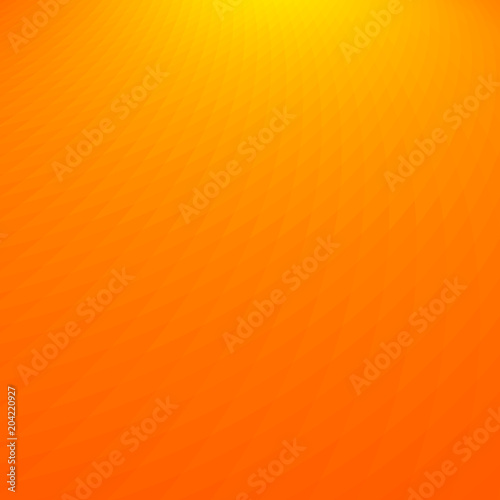 Abstract gradient and geometric art vector background with yellow and orange color tone.