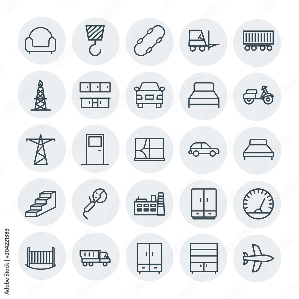 Modern Simple Set of transports, industry, furniture Vector outline Icons. Contains such Icons as delivery, skateboard, building, aircraft and more on white background. Fully Editable. Pixel Perfect Modern Simple Set of transports, industry, furniture Vector outline Icons. Contains such Icons as delivery, skateboard, building, aircraft and more on white background. Fully Editable. Pixel Perfect