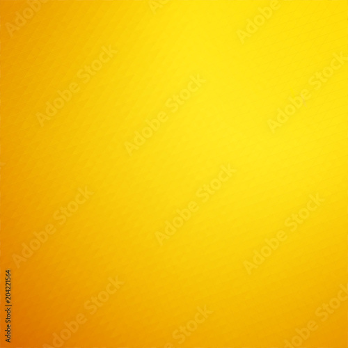 Abstract gradient and geometric art vector background with yellow and orange color tone.