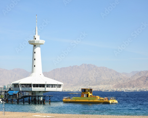marine observatory on the red sea
 photo