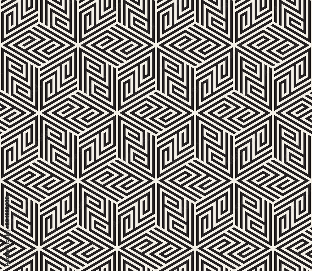 Vector seamless pattern. Modern stylish abstract texture. Repeating geometric tiles Vector seamless pattern. Modern stylish abstract texture. Repeating geometric tiles