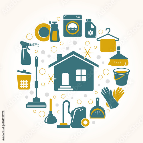 Cleaning tools round card